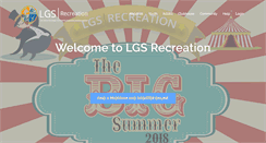 Desktop Screenshot of lgsrecreation.org